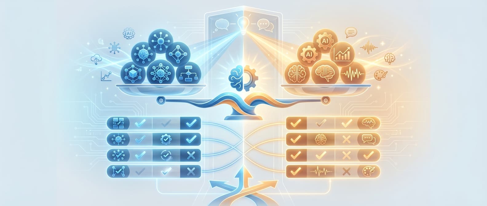 Side-by-side tool comparison